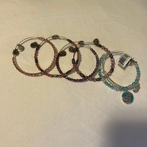 Alex and Ani bangles bundle
